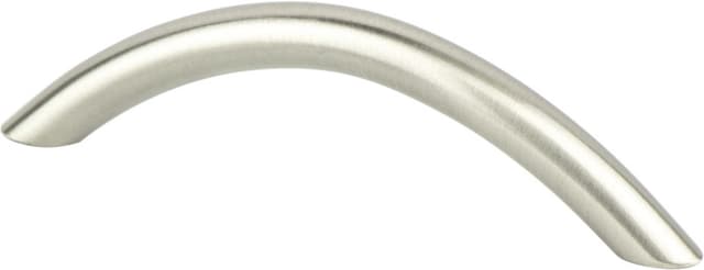 Pro Value Basic Series 3-3/4" (96 mm) Center to Center Satin Nickel Pull, - SZBOW96-SN