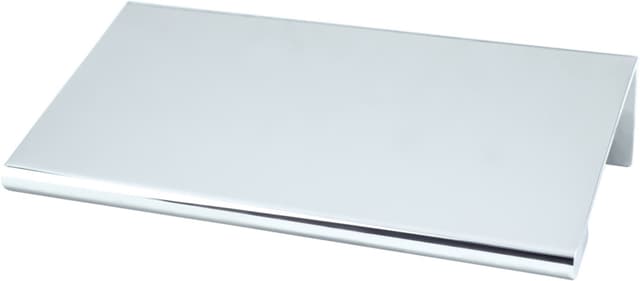 Pro Value Edge Series 2-3/16" (56 mm) Center to Center Polished Chrome Edge Pull, - SZEDGE56-PC