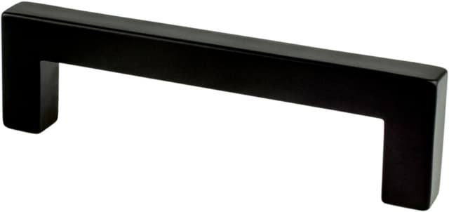Pro Value Modern Series 3-3/4" (96 mm) Center to Center Matte Black Pull, - SZSQ96-MB