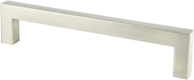 Pro Value Modern Series 5-1/16" (128 mm) Center to Center Satin Nickel Pull, - SZSQ128-SN