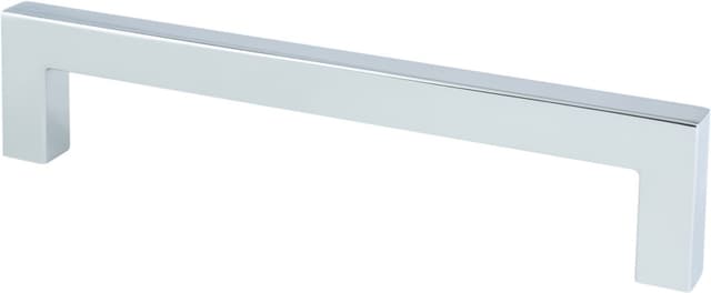 Pro Value Modern Series 5-1/16" (128 mm) Center to Center Polished Chrome Pull, - SZSQ128-PC