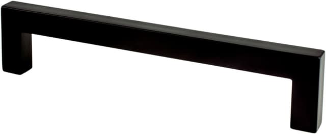 Pro Value Modern Series 5-1/16" (128 mm) Center to Center Matte Black Pull, - SZSQ128-MB