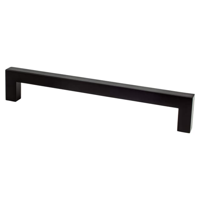 Pro Value Modern Series 6-5/16" (160 mm) Center to Center Matte Black Pull, - SZSQ160-MB