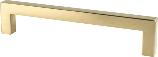 Pro Value Modern Series 5-1/16" (128 mm) Center to Center Satin Champagne Pull, - SZSQ128-SCP