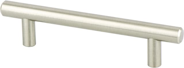 Pro Value Steel Series 3-3/4" (96 mm) Center to Center Satin Nickel Pull, - SZBAR96-SN