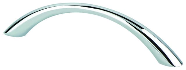 Pro Value PRO Basic Series 3-3/4" (96 mm) Center to Center Polished Chrome Pull, - SZARCH96-PC