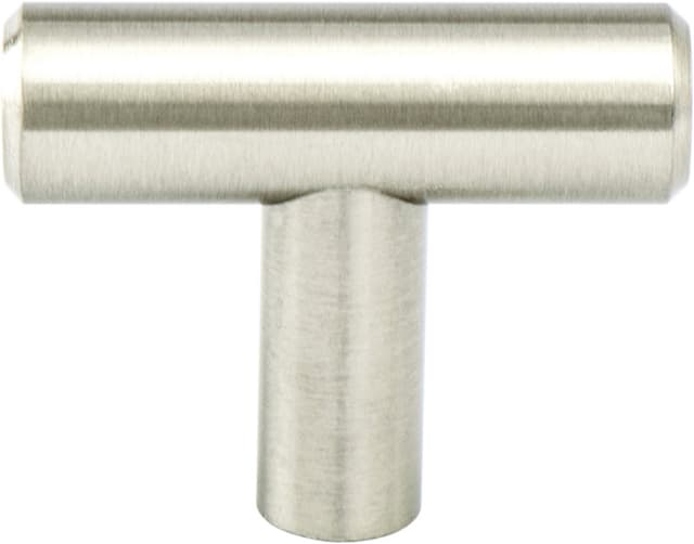 Pro Value Series Steel Collection Satin Nickel 2" (51 mm) L x 1/2" (13 mm) W Knob, - SZBAR-TKNOB-SN