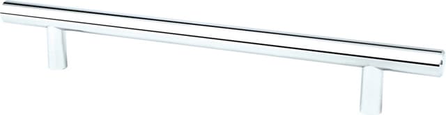 Pro Value Series Bar Pull 6-5/16" (160 mm) Center to Center Polished Chrome Pull, - SZBAR160-PC