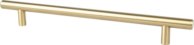 Pro Value Series Bar Pull 7-9/16" (192 mm) Center to Center Satin Champagne Pull, - SZBAR192-SCP