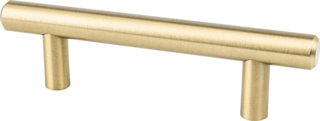 Pro Value Series Bar Pull 3" (76 mm) Center to Center Satin Champagne Pull, - SZBAR3-SCP