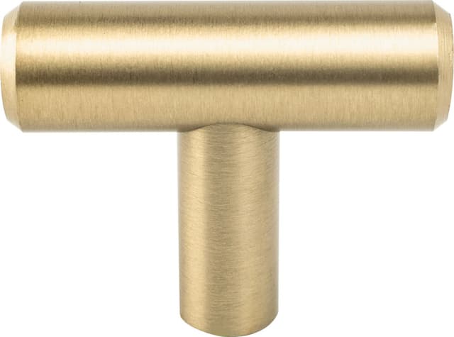 Pro Value Series Steel Collection Satin Champagne 2" (51 mm) L x 1/2" (13 mm) W Knob, - SZBAR-TKNOB-SCP
