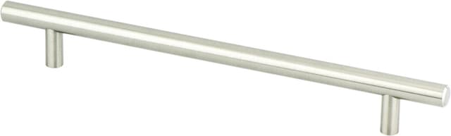 Pro Value Series Bar Pull 7-9/16" (192 mm) Center to Center Satin Nickel Pull, - SZBAR192-SN