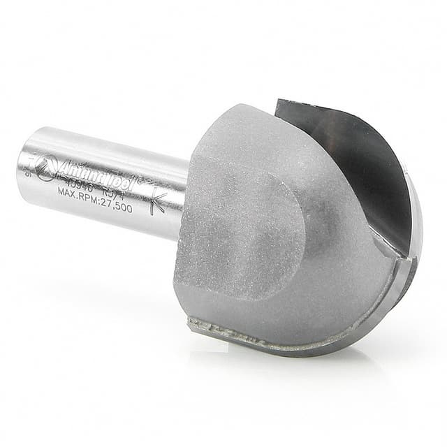 Amana Surface Forming Elongated Core Box Profiling Router Bit