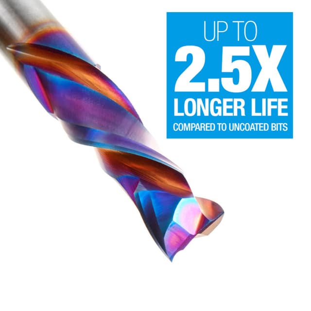 Spiral and Compression CNC Bits, Amana