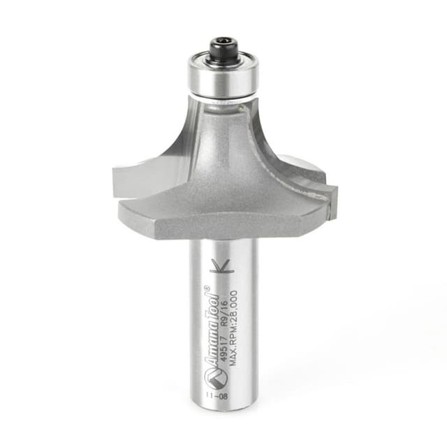 Amana Carbide Tipped Corner Round Profiling Router Bit