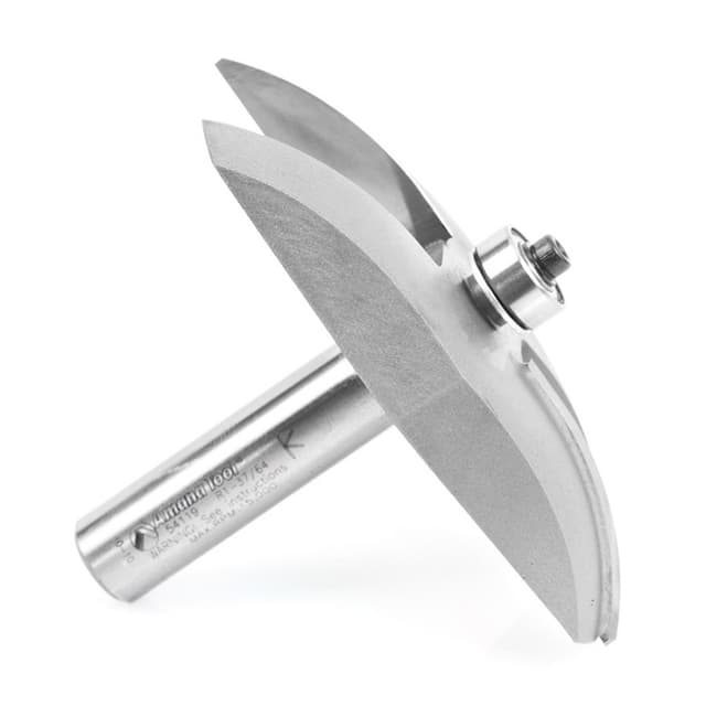 Amana Cabinet-joinery Raised Panel Profiling Router Bit with Ball Bearing Guide