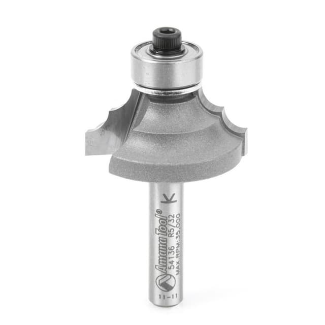 Amana Classic Molding Profiling Router Bit with Ball Bearing Guide