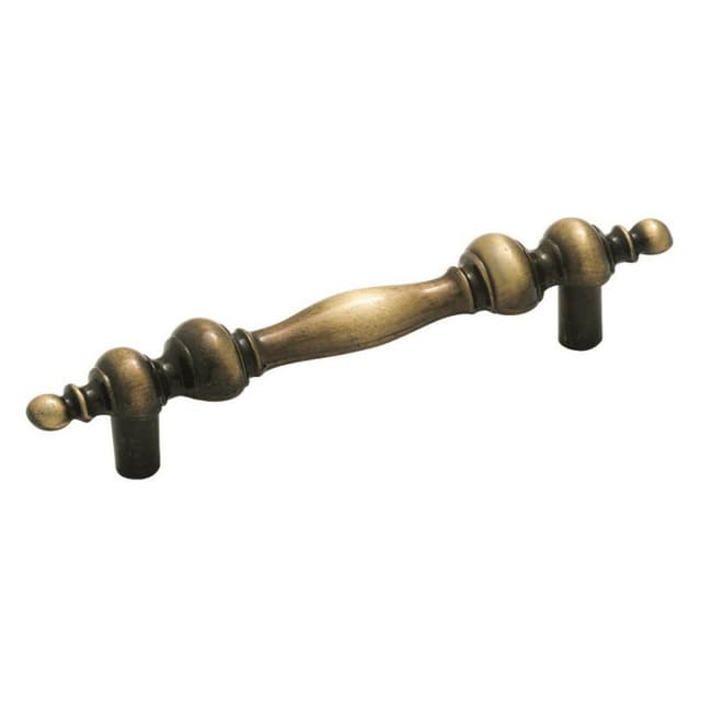 Amerock Allison Value Series 3 in (76 mm) Center to Center Antique Brass Pull, -894ABS