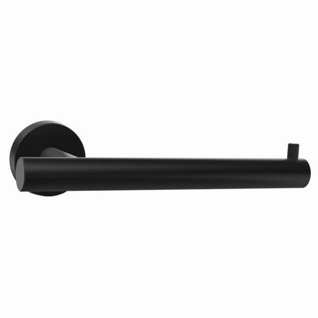 ARRONDI™ Single Post Tissue Roll Holder, Matte Black