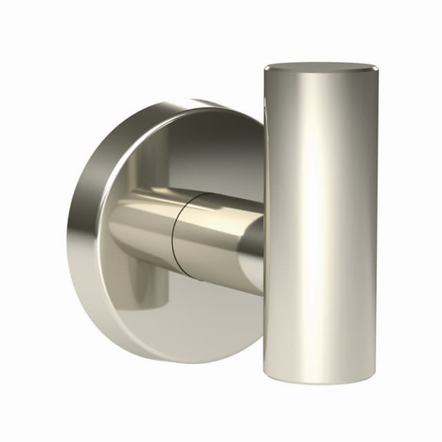 2-1/4" x 2-1/8" Single Robe Hook, Polished Stainless Steel Finish