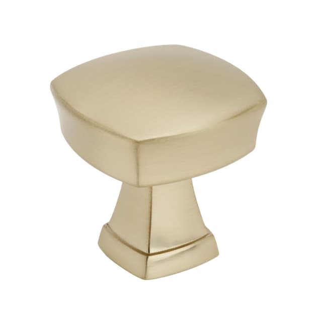 Amerock Stature Series Golden Champagne 1-1/4 in (32 mm) Diameter Knob, - BP11287BBZ