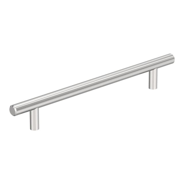 Amerock Bar Pulls Series 7 in (178 mm) Center to Center Polished Chrome Bar Pull, -BP117826