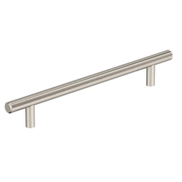 Amerock Bar Pulls Series 7 in (178 mm) Center to Center Sterling Nickel Bar Pull, -BP1178CSG9