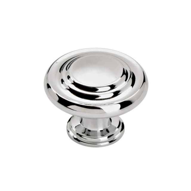 Amerock Inspirations Series Polished Chrome 1-5/16 in (33 mm) Diameter Knob, BP158626