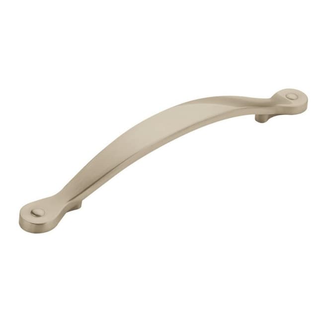 Amerock Inspirations Series 5-1/16 in (128 mm) Center to Center Satin Nickel Pull, -BP1588G10