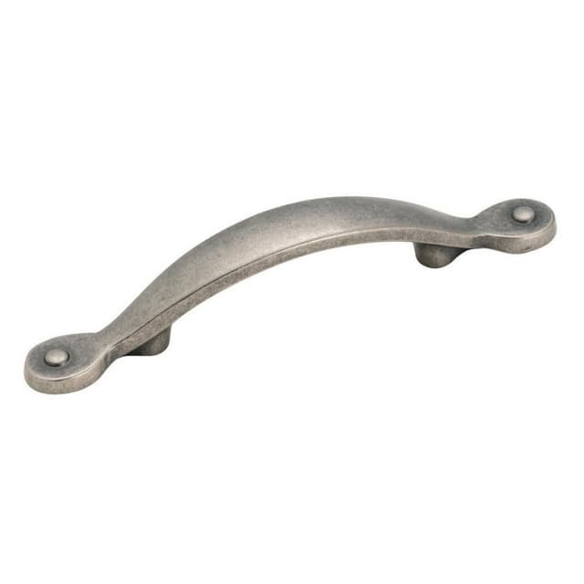 Amerock Inspirations Series 3 in (76 mm) Center to Center Weathered Nickel Pull, -BP1590WN