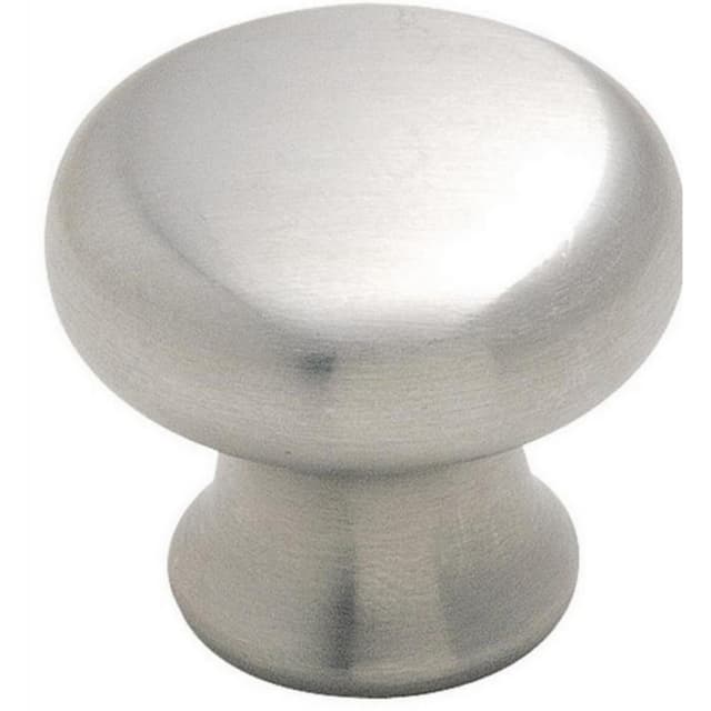 Amerock Stainless Steel Series Stainless Steel 1-1/4 in (32 mm) Diameter Knob, - BP19008SS