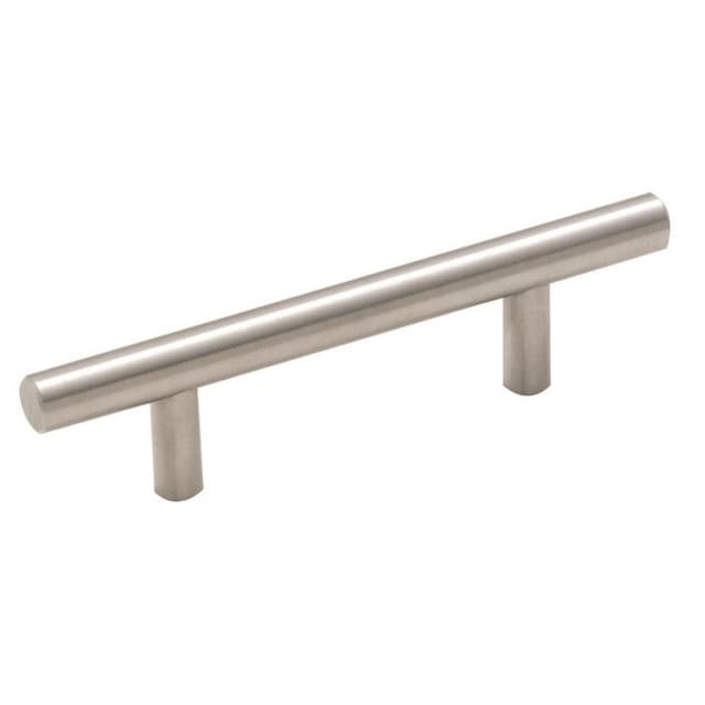 Amerock Bar Pulls Series 3 in (76 mm) Center to Center Stainless Steel Pull, -BP19010SS
