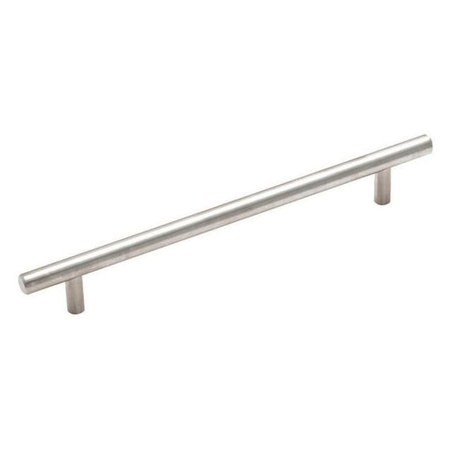 Amerock Bar Pulls Series 7-9/16 in (192 mm) Center to Center Sterling Nickel Pull, -BP19012CSG9