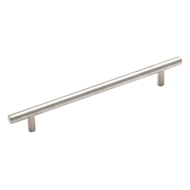 Amerock Bar Pulls Series 7-9/16 in (192 mm) Center to Center Stainless Steel Pull, -BP19012SS
