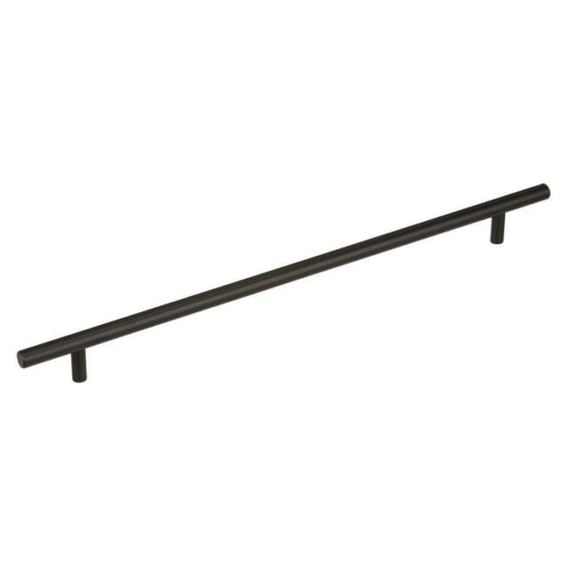 Amerock Bar Pulls Series 12-5/8 in (320 mm) Center to Center Black Bronze Pull, -BP19014BBR