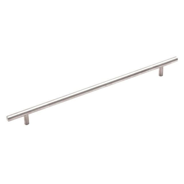 Amerock Bar Pulls Series 12-5/8 in (320 mm) Center to Center Stainless Steel Pull, -BP19014SS