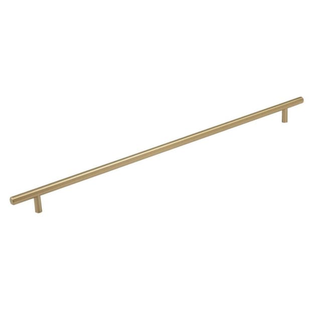 Amerock Bar Pulls Series 18-7/8 in (480 mm) Center to Center Golden Champagne Pull, -BP19016BBZ