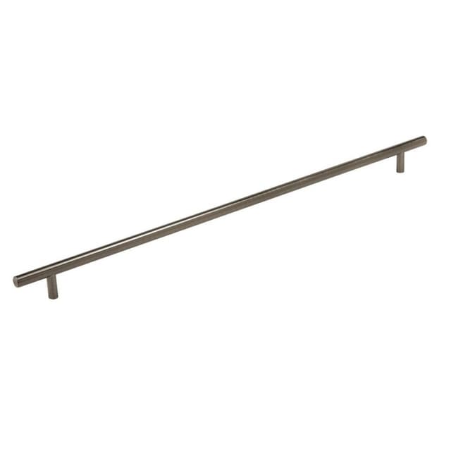 Amerock Bar Pulls Series 18-7/8 in (480 mm) Center to Center Gunmetal Pull, -BP19016GM