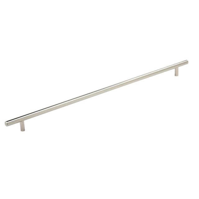 Amerock Bar Pulls Series 18-7/8 in (480 mm) Center to Center Polished Nickel Pull, -BP19016PN