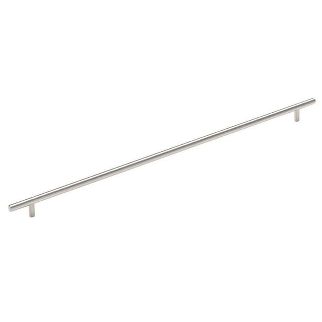 Amerock Bar Pulls Series 21-7/16 in (544 mm) Center to Center Stainless Steel Pull, -BP19017SS