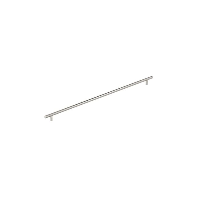 Amerock Bar Pulls Series 25-3/16 in (640 mm) Center to Center Polished Nickel , BP19018PN