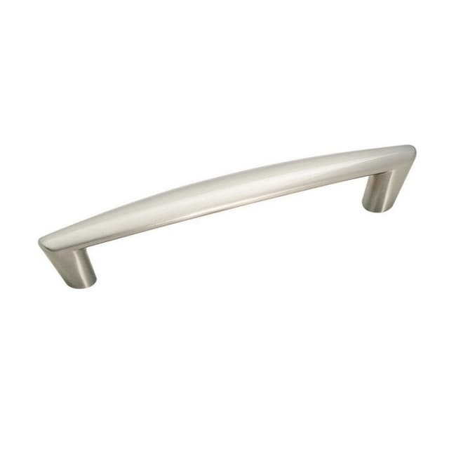 Amerock Essential'Z Series 5-1/16 in (128 mm) Center to Center Satin Nickel Pull, -BP19203G10