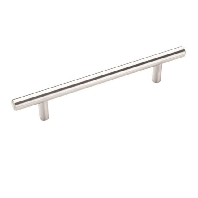 Amerock Bar Pulls Series 5-1/16 in (128 mm) Center to Center Sterling Nickel Pull, -BP19541CSG9