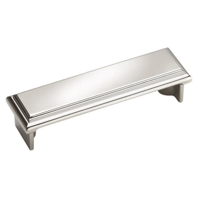 Amerock Manor Series 3 in (76 mm) Center to Center Polished Chrome Cup Pull, -BP2613026