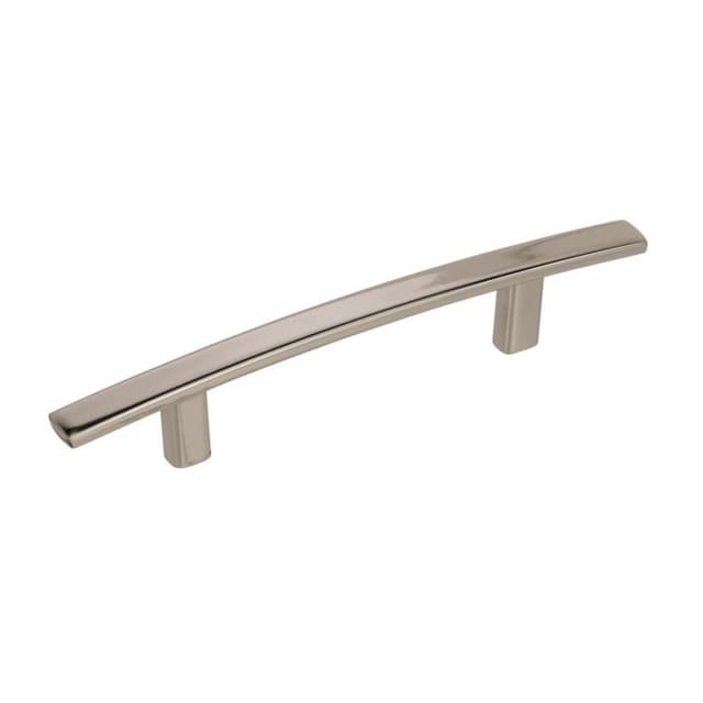 Amerock Cyprus Series 3-3/4 in (95 mm) Center to Center Polished Nickel Pull, -BP26203PN