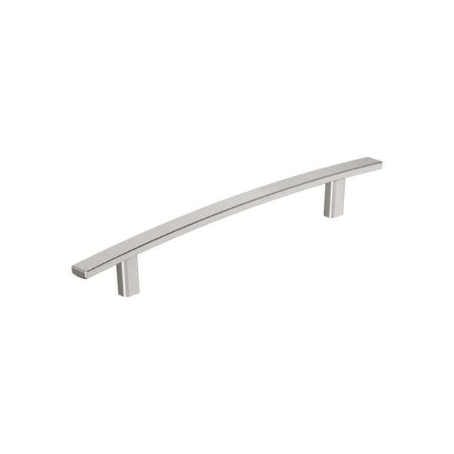 Amerock Cyprus Series 7-9/16 in (192 mm) Center to Center Satin Nickel Pull, BP26208G10