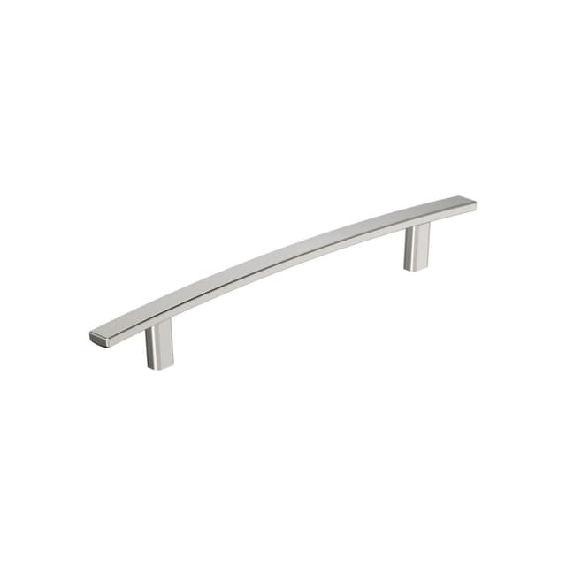 Amerock Cyprus Series 7-9/16 in (192 mm) Center to Center Polished Nickel Pull, BP26208PN