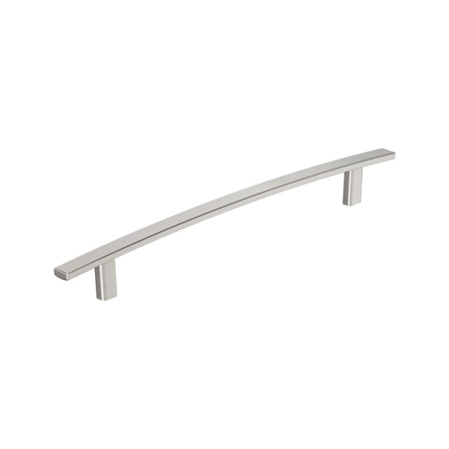 Amerock Cyprus Series 10-1/16 in (256 mm) Center to Center Satin Nickel Pull, BP26210G10
