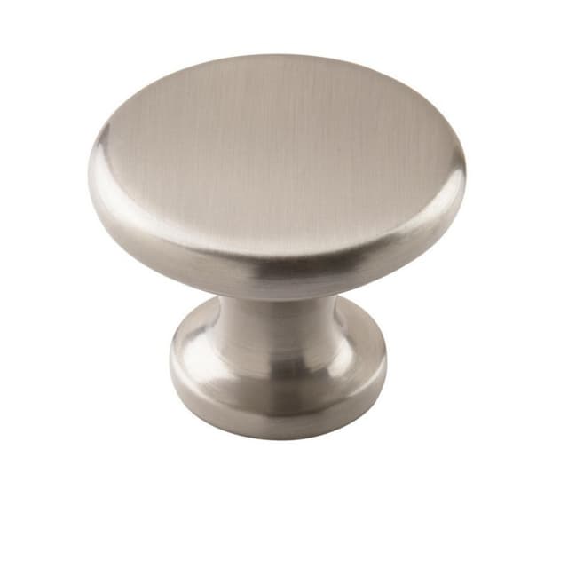 Amerock Everyday Heritage Series Satin Nickel 1-1/2 in (38 mm) Diameter Knob, - BP29115G10