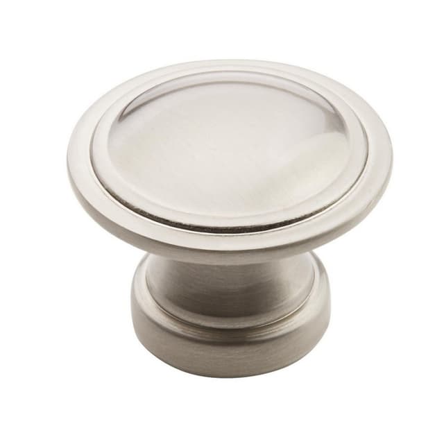1-3/16" Diameter Knob, Satin Nickel Finish - Amerock BP29116G10